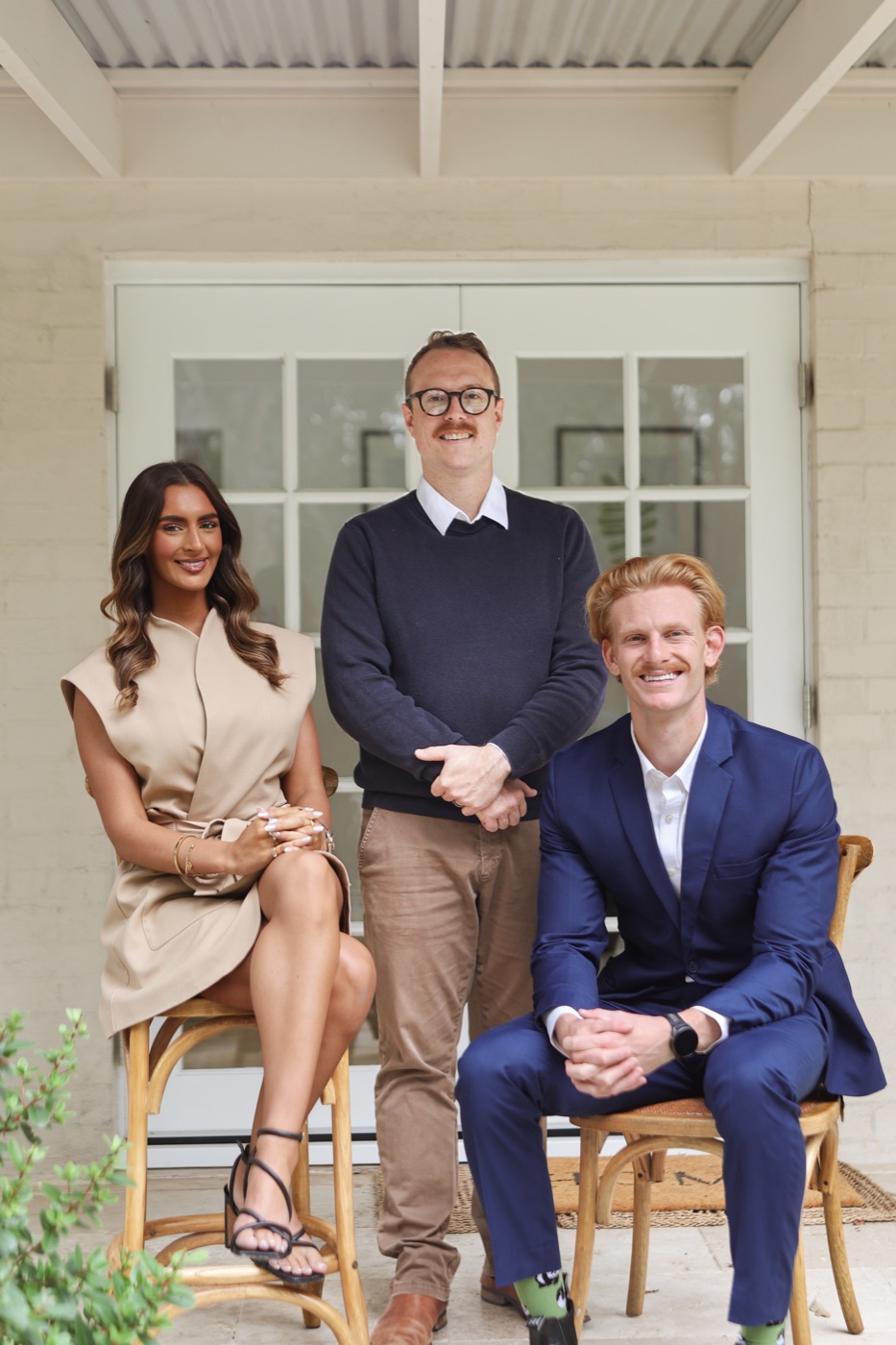 Team Buckley at River Realty: Zara Vivers, Chad Buckley and Navajo Higgins